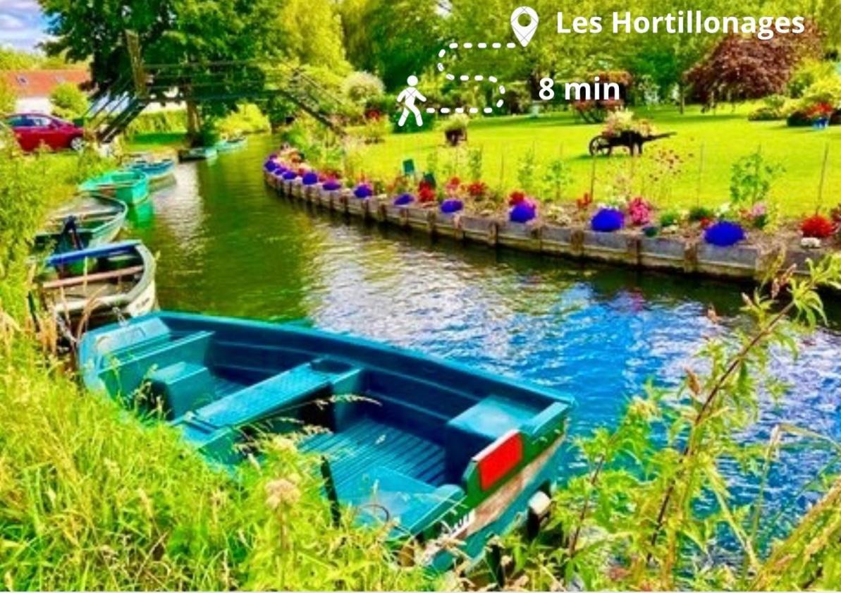 L Amiens Haussmann-Gare-Hortillonnages-Centre-Ville-Wifi Extérieur photo