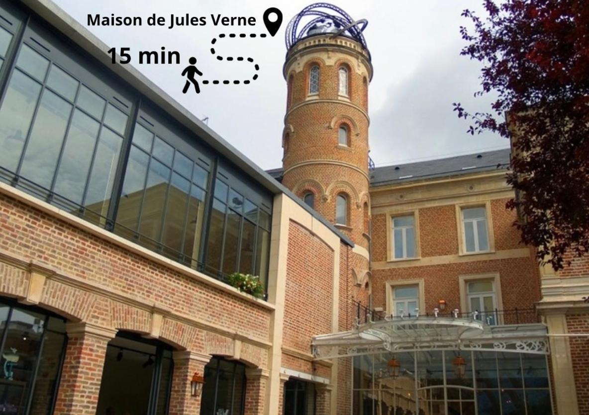L Amiens Haussmann-Gare-Hortillonnages-Centre-Ville-Wifi Extérieur photo